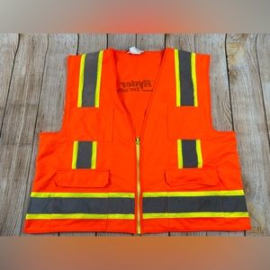 High Visibility Workwear Safety Vest Orange Ryder Ever Better